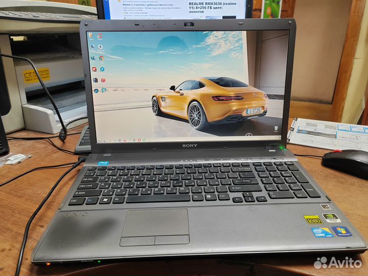 Ноутбук Sony vaio PCG-81211V