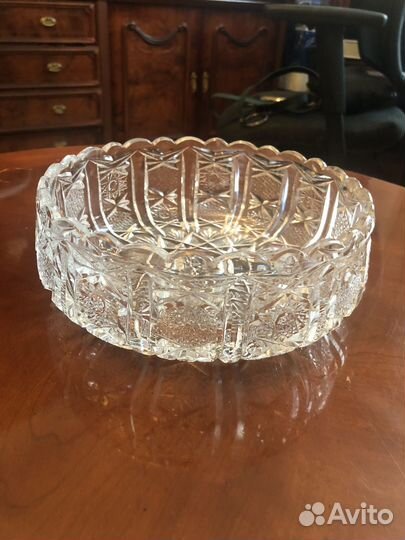 Ваза хрусталь Богемия