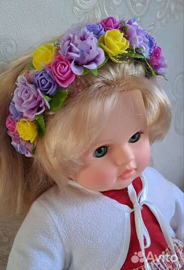 Ободок для волос ручной работы