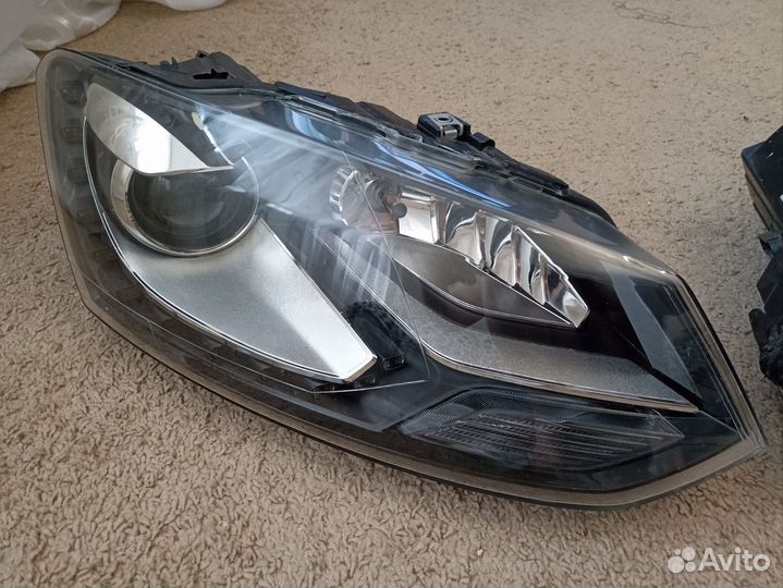 Фары на volkswagen polo ксенон оригинал