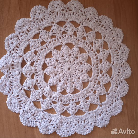 Салфетка вязаная крючком