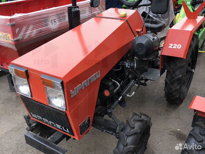 Мини-трактор УРАЛЕЦ 220, 2023