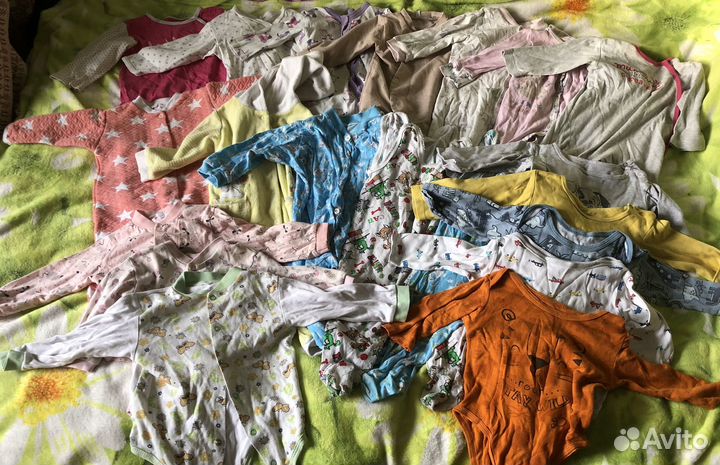 Вещи пакетом на девочку 74