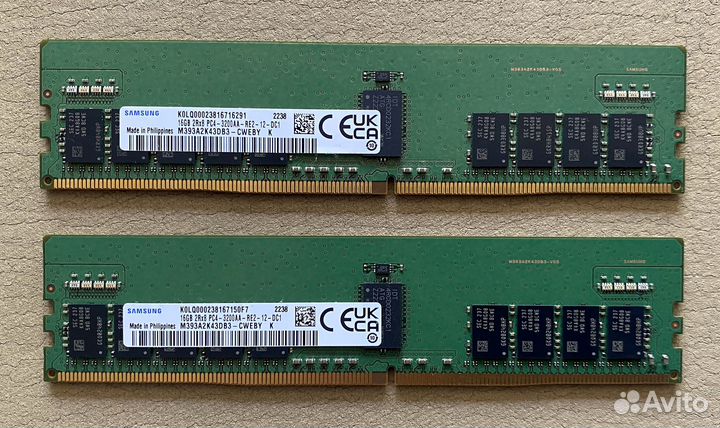 Оперативная память DDR4 16gb