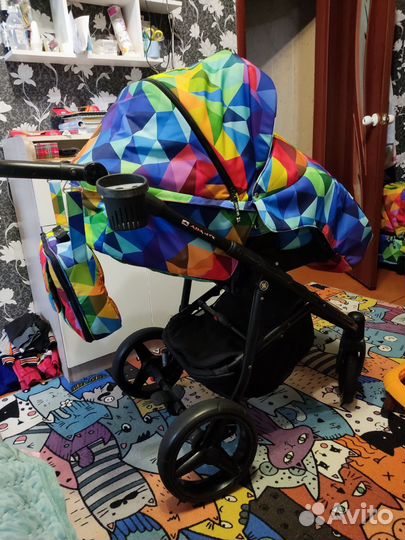 Коляска 2 в 1 adamex reggio