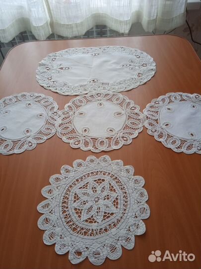 Винтажные дорожки,салфетки и скатерти
