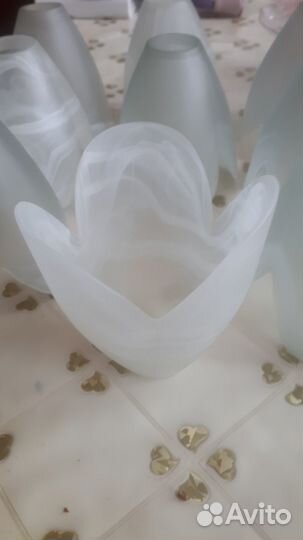 Плафоны для люстр и светильников стеклянные