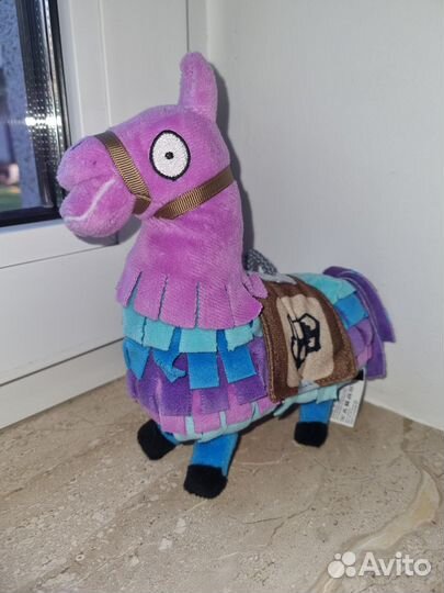 Мягкая игрушка лошадь/ конь из игры Fortnite
