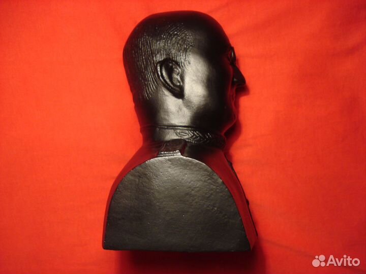 Бюст СССР Берия Редкий Завод Касли 1950 Чугун