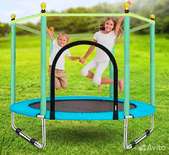 Детский батут с сеткой. Аренда. Прокат. Продажа