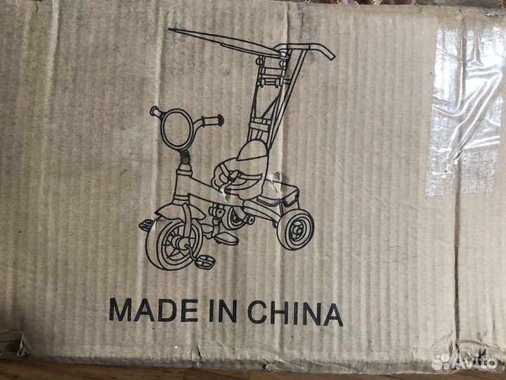 Детский трехколесный велосипед