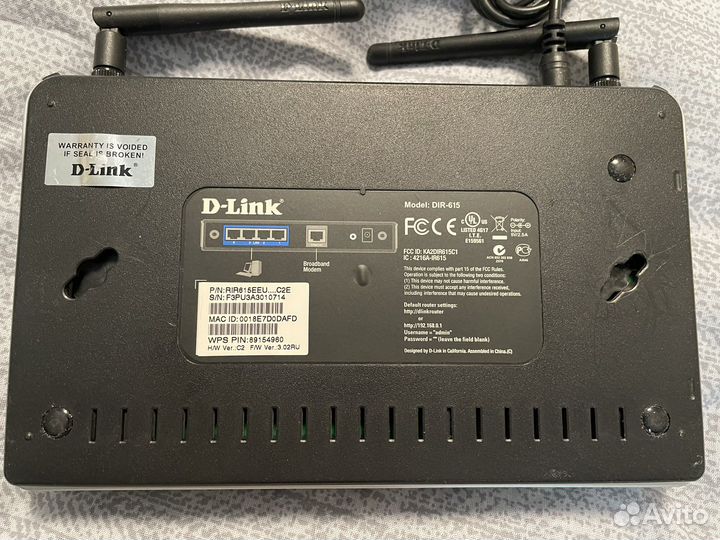 Роутер d link dir 615