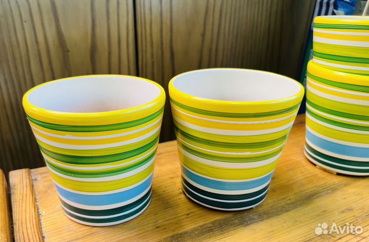 Горшок для цветов керамика