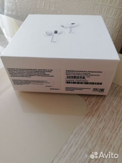 Беспроводные наушники apple airpods pro 2