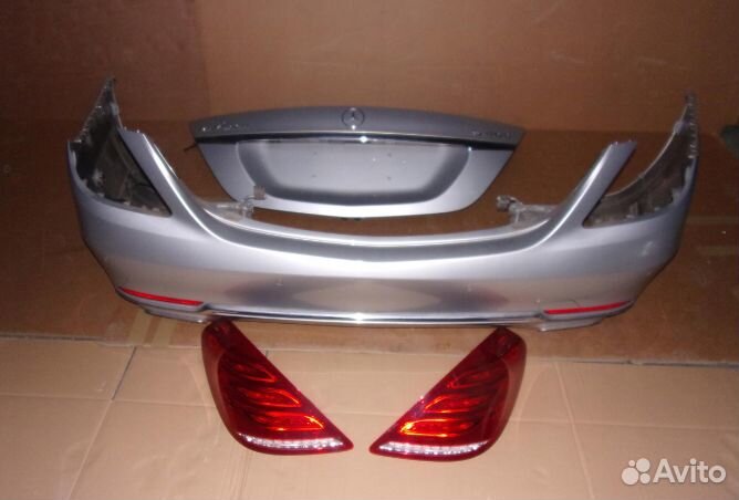 Mercedes W222 maybach Крышка бампер фонари