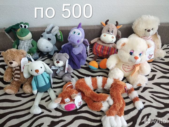 Новые мягкие игрушки