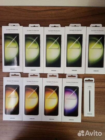 Защитная пленка Samsung S23, S23+ S23 Ultra (2 шт)