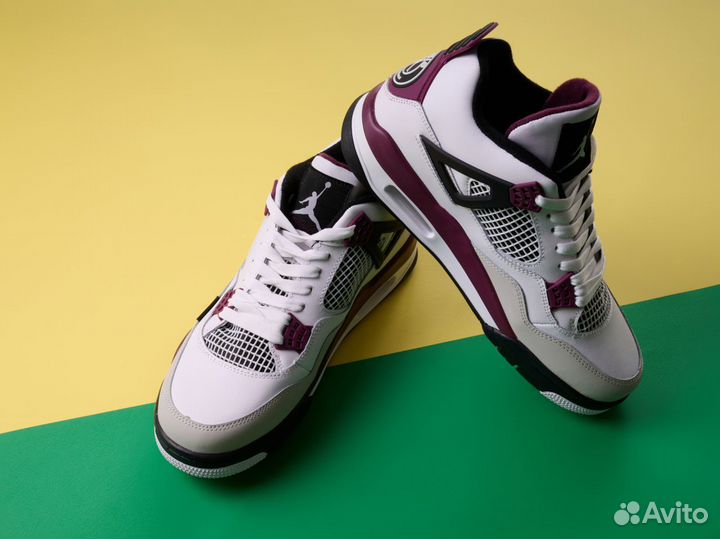 Air Jordan 4 Retro Bordeaux x Paris Saint-Germain