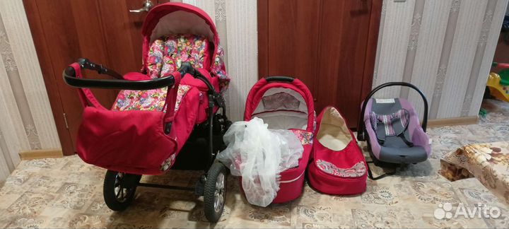Коляска + автолюлька
