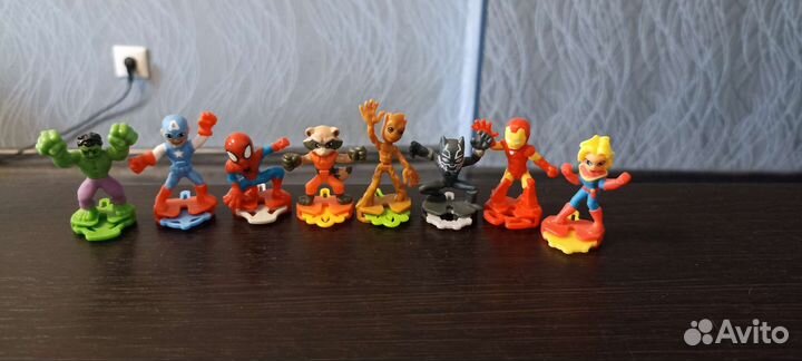 Вся коллекция Марвел киндер