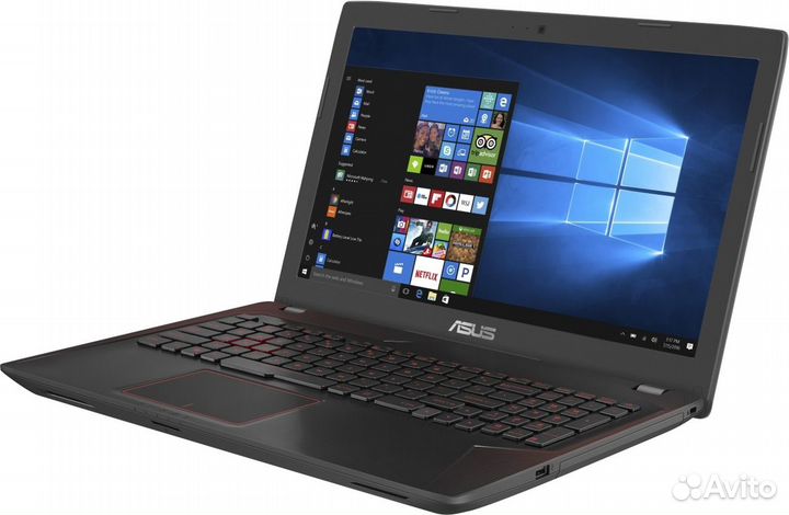 Asus 15.6 i5-7300HQ 4яд4пт gtx1050ti 8Gb SSD+HDD