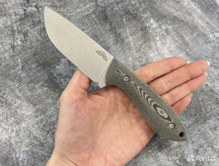 Шкуросъёмный нож Crony, X105, s/w, N.C. Custom, NC