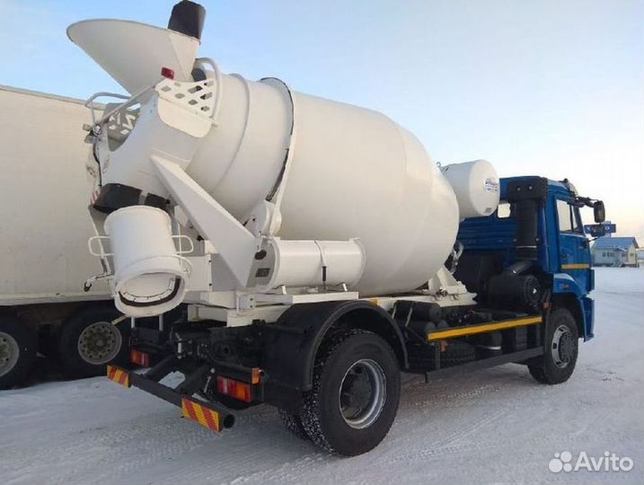 Установка миксера 6, 7 кубов