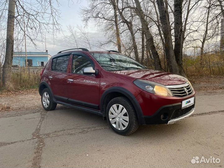 Renault Sandero Stepway 1.6 МТ, 2011, 202 000 км