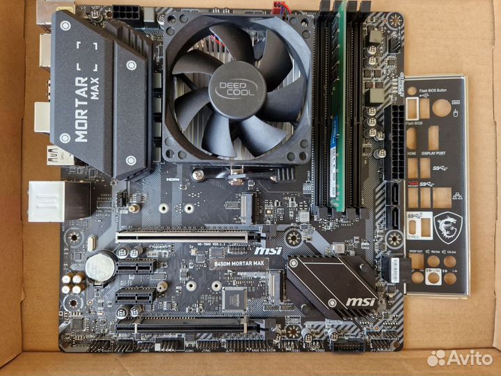 Комплектующие для пк/ b450/ 3200g/ 8gb