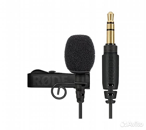 Микрофон петличный Rode Lavalier Go, черный