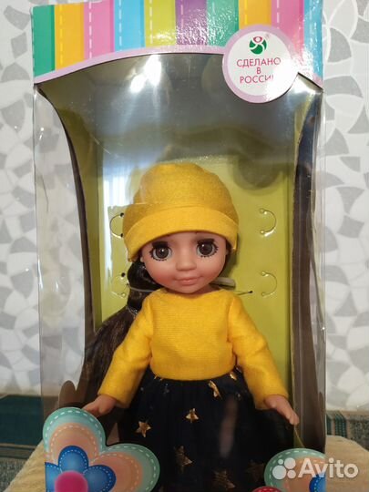 Кукла фабрики Весна новая в коробке 26 см