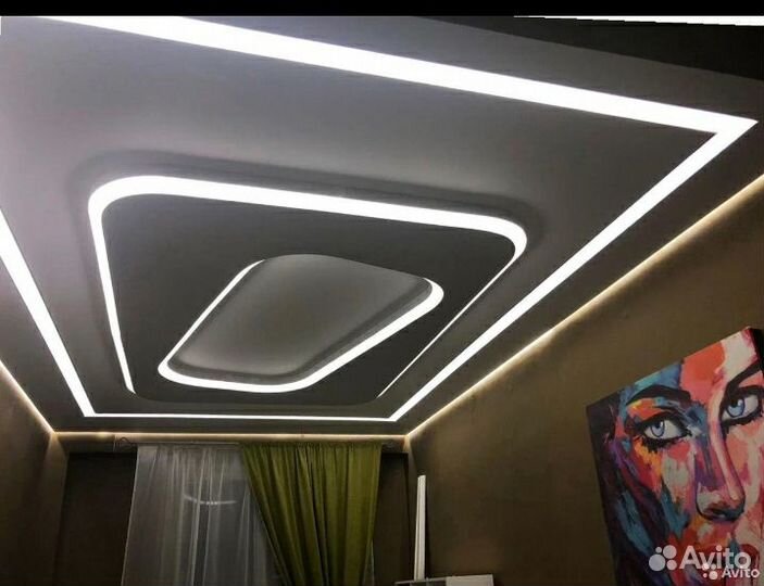 Натяжные потолки. нпр. только премиум полотна