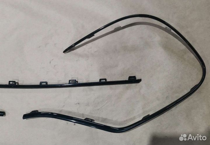 Mercedes V167 gle amg 6.3 молдинг переднего бампер