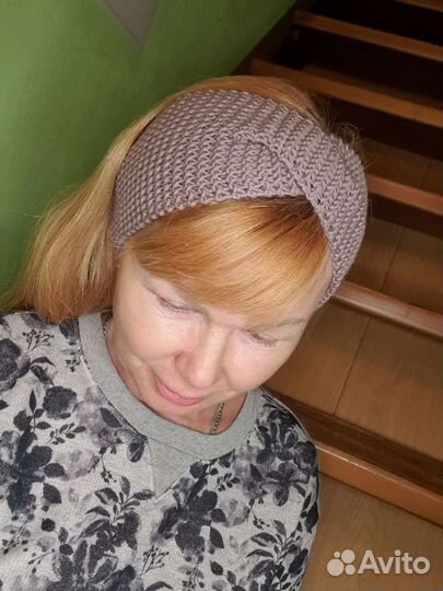 Повязка на голову женская