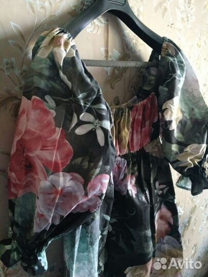 Платье летнее женское 42 44 в пол