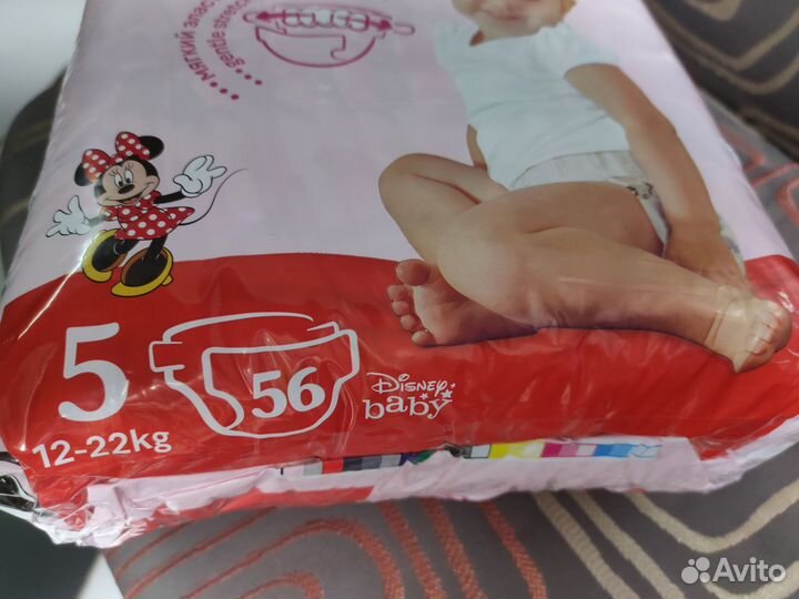 Подгузники на липучках huggies 5