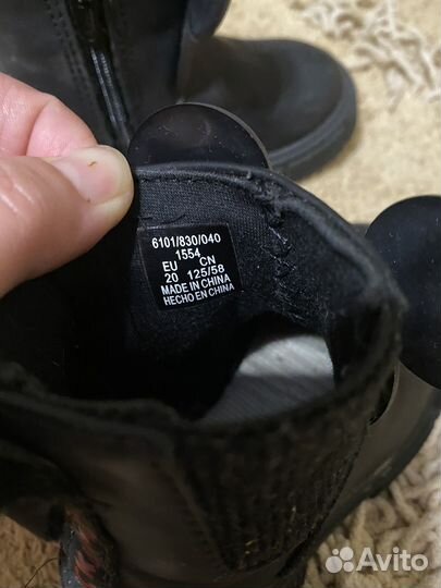 Zara Mickey mouse ботинки