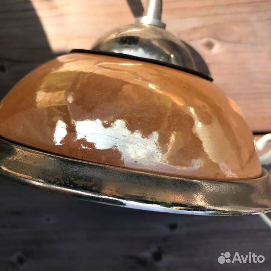 Бра, лампа-керосинка и плафон из пластика СССР