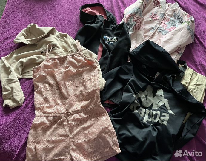 Вещи пакетом на девочку 134-140