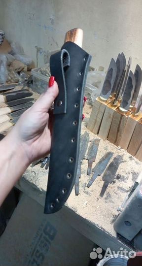 Нож охотничий для шкурения