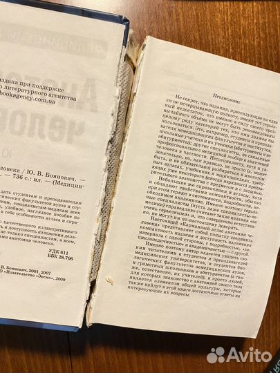 Атлас анатомия человека Боянович