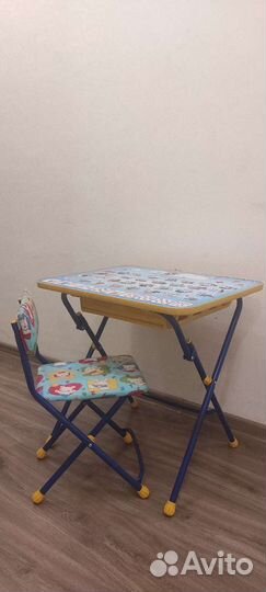 Набор стол и стул складные