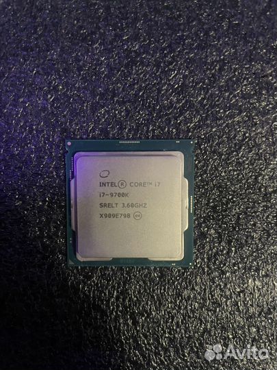 Процессор i7 9700k