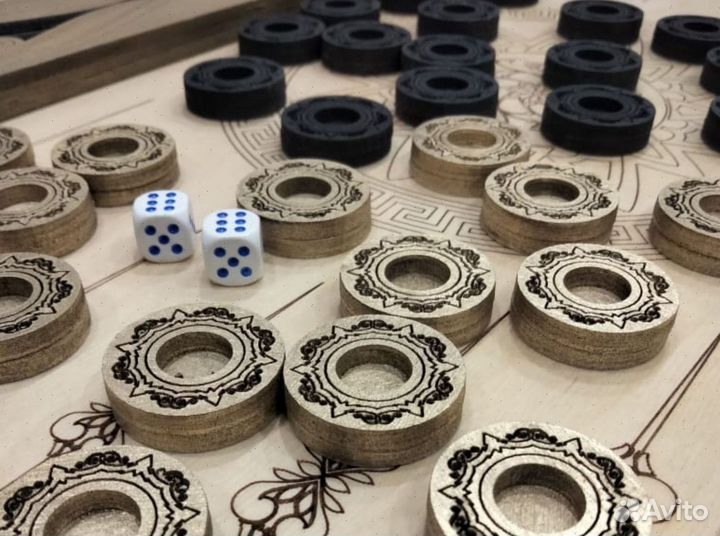 Нарды резные ручной работы