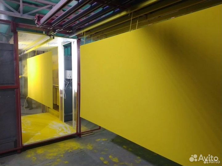 Порошковая покраска металлических изделий