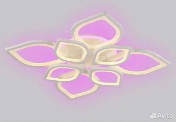 Люстра новая с пультом