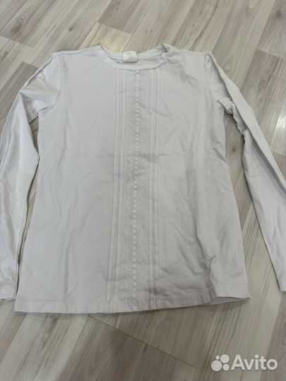 Блузка button blue