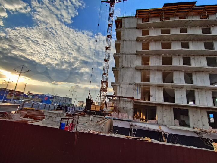 2-к. квартира, 52,8 м², 10/12 эт.