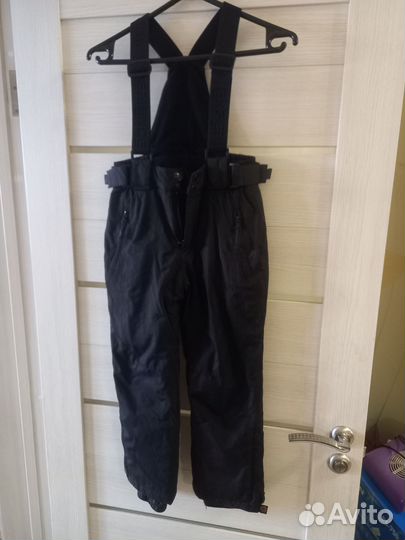 Штаны болоневые с грудкой детские