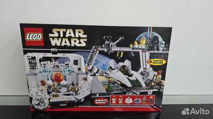 Lego 7754 Star Wars База крейсера Мон Каламари